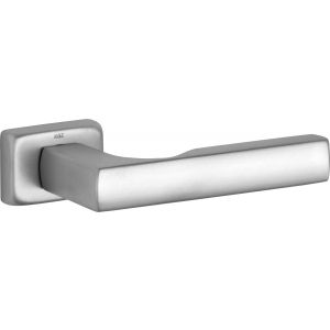 Wallebroek M&T 90.0017.46 deurkruk gatdeel Mini S messing mat nikkel ongelakt rechts W1390.0017.46R