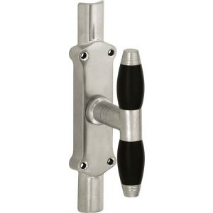 Wallebroek Mi Satori 00.5690.90 krukespagnolet Bonton halfronde stangen messing antiek nikkel-ebben W1600.5690.90