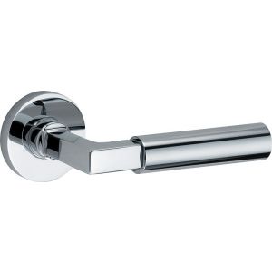 Wallebroek Mi Satori 00.0099.46 krukgarnituur Bauhaus Vivo messing glans chroom W2100.0099.46