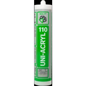 Connect Products Seal-it 110 Uni-Acryl acrylaatkit wit koker 310 ml SI-110-9100-310