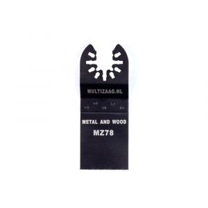 Multizaag MB78 zaagblad bi-metaal Universeel 35 mm breed 40 mm lang los UNI MB78