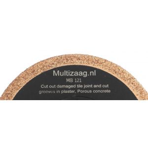 Multizaag MZ120 slijpblad Supercut steen-beton 35x50 mm blister 1 stuk SC MZ120 BL1