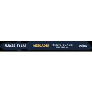 Multizaag MZBlades MZHSS-T118A decoupeerzaagblad bi-metaal Universeel gegolfd-gefreesd tandafstand 1,1-1,5 mm lengte 92 mm dikte 1,5 mm UNI MZHSS-T118A