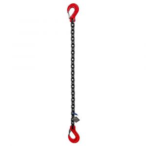 Deltalock Grade 80 spanketting 13 mm x 8 m met klephaken LC 100 kN YE.SS.8.2K.13.080